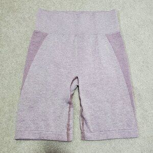 GYMSHARK Flex Cycling 7.5" Shorts Stretch Gym Workout Lilac Purple Women's Small
